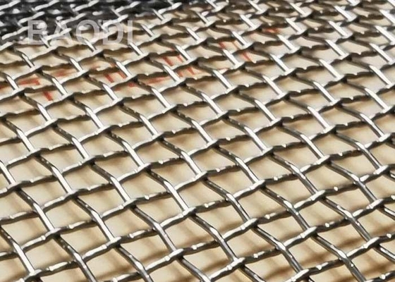 Alambre prensado el 1.5m llano Mesh Woven Panels de la anchura de la armadura