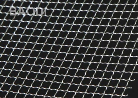 Alambre prensado 1 pulgada Mesh Woven Square Acid Resistant