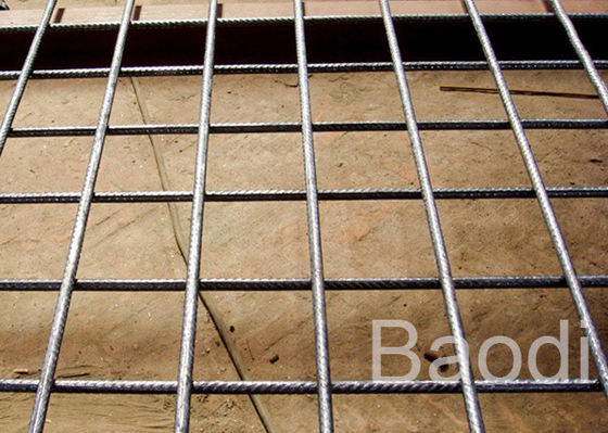 Malla de alambre de acero soldada con autógena para el refuerzo concreto, los paneles concretos del alambre para el piso constructivo