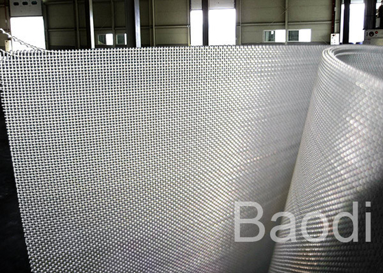 Malla tejida inoxidable ácida anti, filtro de malla del acero inoxidable con armadura llana