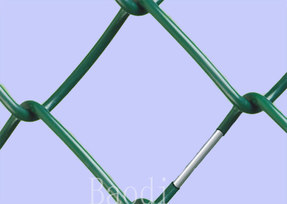 El PVC cubrió la pantalla de la tela de la cerca de la alambrada con la estructura redonda del poste/de la empresa