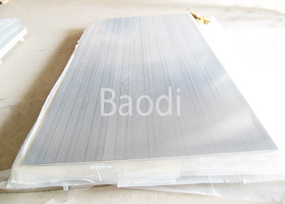 0.8 - hoja perforada de aluminio del agujero redondo de 25m m con anchura máxima de la longitud/el 1.5m de 3M