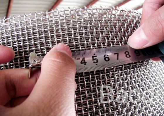 El aluminio decorativo prensó la pantalla de alambre tejida para construir/construcción