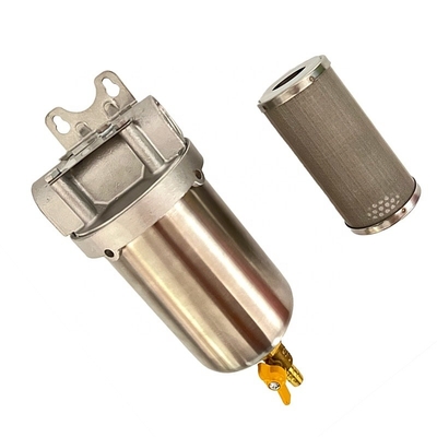 Filtro de tubería SS304 de 10 pulgadas de tamaño duradero y resistente a la corrosión para compradores de habla inglesa