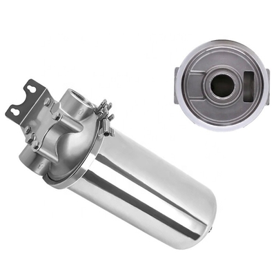 Filtración confiable con filtro de carcasa de acero inoxidable garantizado con presión de 10 bar Inglés Lenguaje de operación