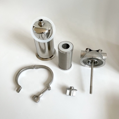 Carcasa de filtro de acero inoxidable pulido y resistente a la oxidación para protección del hogar de larga duración Rate de flujo 15 T/H