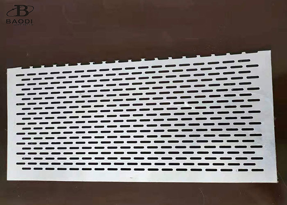 El agujero ranurado de acero galvanizado perforó el metal Mesh Long Life