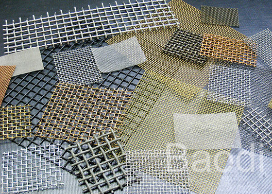 Acero tejido uso del filtro 0.4m m Dia Crimped Wire Mesh Carbon