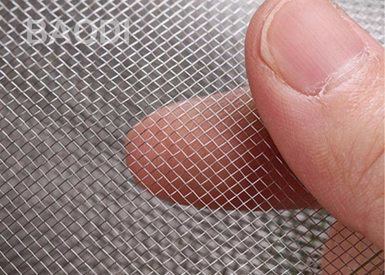 Cerca tejida de la pantalla 1,6 milímetros de alambre Mesh Crimps Anti Slip