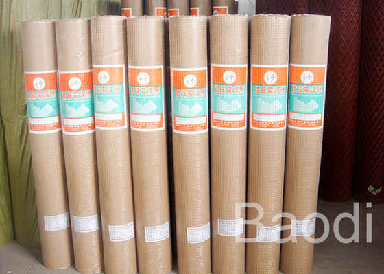 Malla de alambre soldada con autógena agrícola del acero inoxidable, rollo galvanizado jaulas de la malla de alambre del animal doméstico