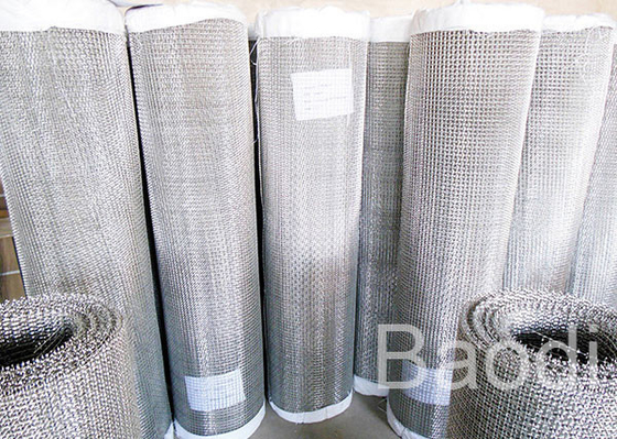 El acero suave prensó el paño tejido galvanizado electro de la malla de alambre como filtro para tamizar