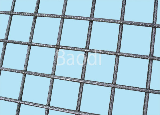 Malla de alambre soldada con autógena constructiva del hormigón del piso, los paneles de malla pesados de alambre de calibre del borde áspero