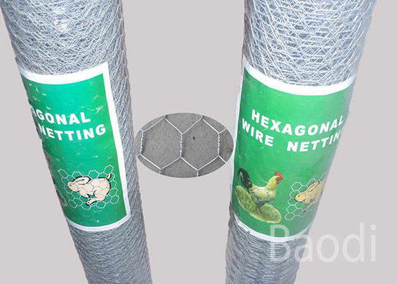 Las aves de corral cercan la oxidación cubierta Pvc de la malla de alambre del pollo resistente con la torsión recta
