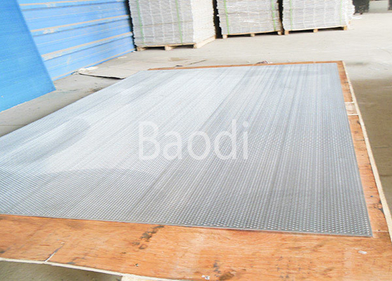 Acero de carbono de perforación de la chapa de la arquitectura decorativa con el agujero de 0.8m m - de 25m m