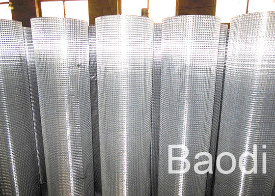 Malla de alambre soldada con autógena galvanizada eléctrica 3' longitud de rollo de la altura 100 del rollo '