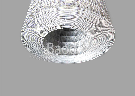 × soldado con autógena galvanizado 25m m, BWG21, rollo de la malla de alambre 25m m de los 0.58m de los x 45m
