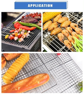 Panel redondo Diámetro 13-60cm Grill de barbacoa duradero de carbón para cocinar al aire libre con piernas tradicionales 2cm / 5cm