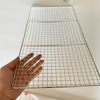 Accesorio de barbacoa elevar su experiencia de parrillado con red de parrillado de metal en forma de panel rectangular