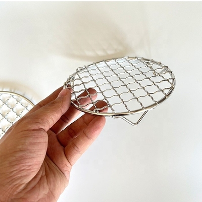 Grilla de cocina de barbacoa de diseño cuadrado con distribución de calor optimizada y diámetro de panel redondo de 13-60 cm