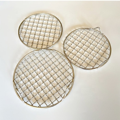 Otros accesorios Reutilizables Grill de barbacoa sin humo Grill redondo Panel de diámetro 13-60cm para una parrilla sana y fácil