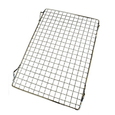 Mejora el atractivo estético con el bastidor de alambre de BBQ de acero acribillado Panel rectangular longitud 15-100cm y tipo de accesorio de malla