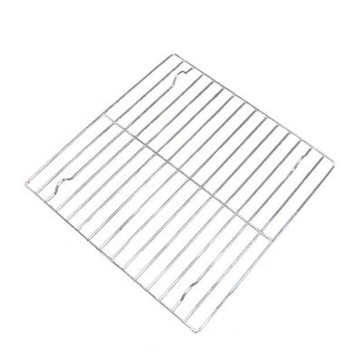 Red de parrilla de barbacoa de carbón no adhesivo y de acero inoxidable duradero para parrillar sin esfuerzo 2cm / 5cm Piernas/ pies