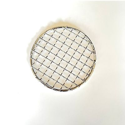 Red de parrilla de barbacoa de carbón no adhesivo y de acero inoxidable duradero para parrillar sin esfuerzo 2cm / 5cm Piernas/ pies