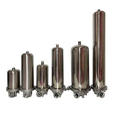 2000ml de capacidad El filtro de agua de acero inoxidable para el hogar y el sedimento de la vivienda Prefiltro para agua de pozo fácil limpieza incluido