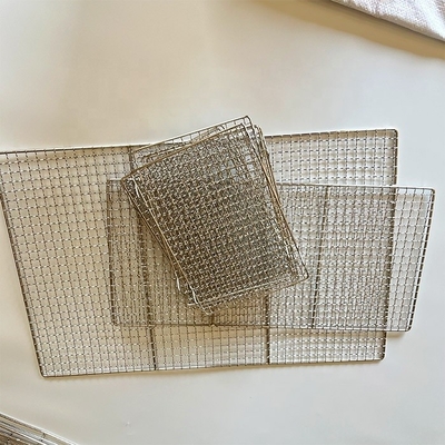 Cocina / horneado / barbacoa malla de alambre antiadherente fácil limpieza y distribución de calor superior para cocinar al aire libre