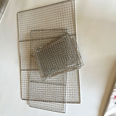 Red de horneado ligera de larga duración de barbecue malla de alambre para picnics resistente al calor 1 kg