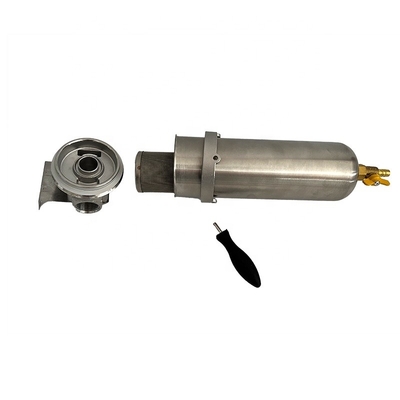 Operación manual carcasa de filtro de acero inoxidable personalizable con interfaz NPT/BSPT de 1&quot; y función controlada por aplicación