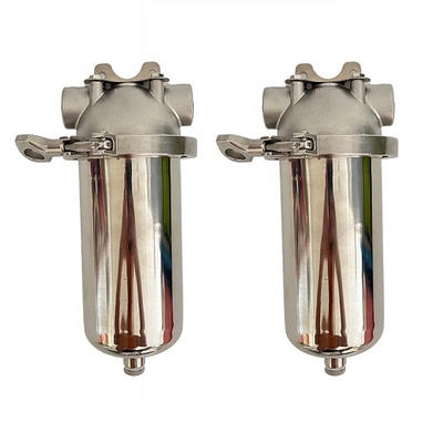 1 &quot; Interfaz BSP Filtro de tubería de acero inoxidable para filtración específica Diseño personalizable NPT/BSPT/BSP Nivel de rosca