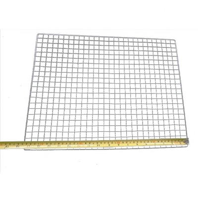 Redes de alambre de barbacoa de parrilla rectangular duradera para cocinar al aire libre estilo de tejido simple Muestra de tejido libremente Muestra