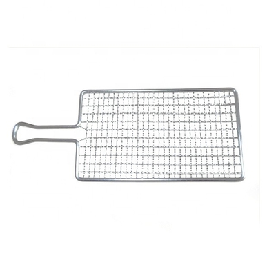 Redes de alambre de barbacoa de parrilla rectangular duradera para cocinar al aire libre estilo de tejido simple Muestra de tejido libremente Muestra