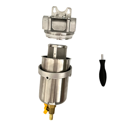 Filtro de acero inoxidable no eléctrico para filtro de agua universal NPT/BSPT/BSP Thread Prefiltración de agua estándar en su mejor momento
