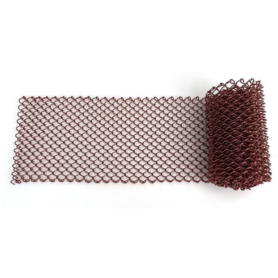 Cortina de malla decorativa de aluminio elegante y ligera para interiores modernos 1.27kgs/m2 Servicio de corte proporcionado