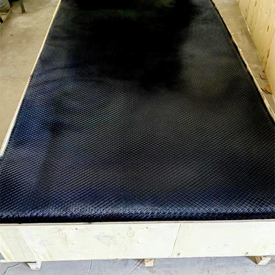 Servicio de procesamiento de pantallas agujeros decorativos en forma de diamante de aluminio aplanado malla metálica expandida para fachadas de techo