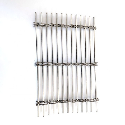Servicio de procesamiento de desenrollamiento de alambre de malla de metal tejido decorativo de estilo moderno para cortinas de tabiques