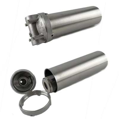 Sistema de pre-filtración de acero inoxidable no eléctrico para el hogar Molde privado e interfaz BSPT de 3/4" para una filtración óptima