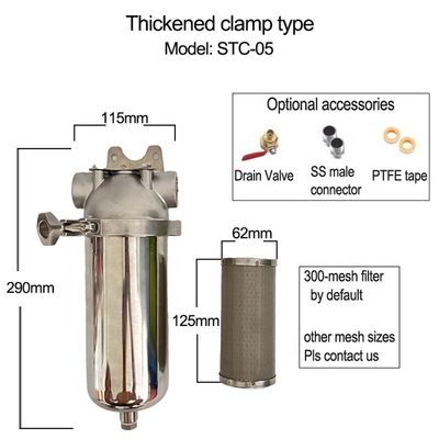 Sistema de filtración de acero inoxidable de agua limpia cada gota con un diseño respetuoso con el medio ambiente y una tasa de flujo de agua purificada de 6000L/H