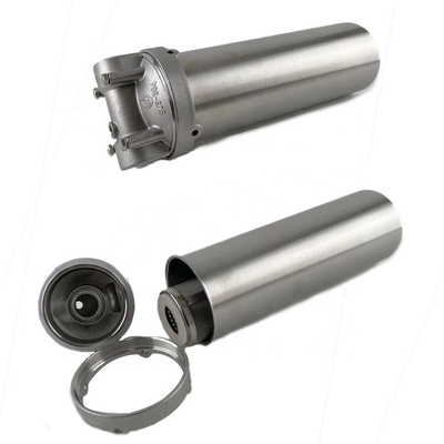 Inglés Lenguaje de funcionamiento 20&quot; Prefiltro de acero inoxidable para filtración de agua residencial NO Control de aplicación