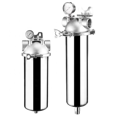 Inglés Lenguaje de funcionamiento Prefiltro de malla de acero inoxidable y duradero para sistemas domésticos 10 pulgadas Elección ecológica