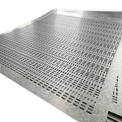 espesor personalizable Panel de acero perforado fuerte opciones para barreras metálicas de seguridad de acabado liso