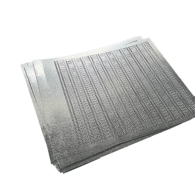espesor personalizable Panel de acero perforado fuerte opciones para barreras metálicas de seguridad de acabado liso