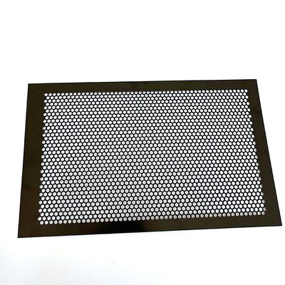 espesor personalizable Panel de acero perforado fuerte opciones para barreras metálicas de seguridad de acabado liso