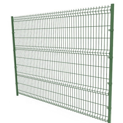 Tamaño de malla 50*200/55*200mm Marco revestido de PVC Curvy Galvanized 3D paneles de vallas para entornos innovadores y paisajes elegantes