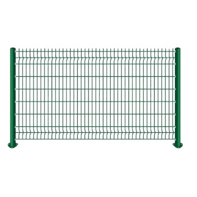 Recinto de malla de alambre soldado en 3D con visibilidad mejorada Escudo exterior decorativo galvanizado y recubierto de PVC