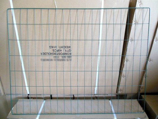 Capas ajustables Panel de malla soldado contenedor de compostaje para necesidades de compostaje personalizado en jardinería versátil sin tapa