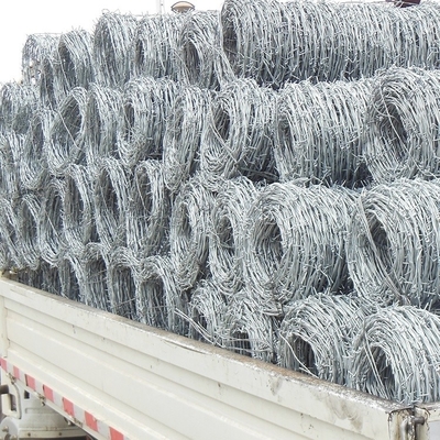1.6mm Diámetro de alambre Seguridad de alambre de púas galvanizado Cercas duraderas para protección máxima