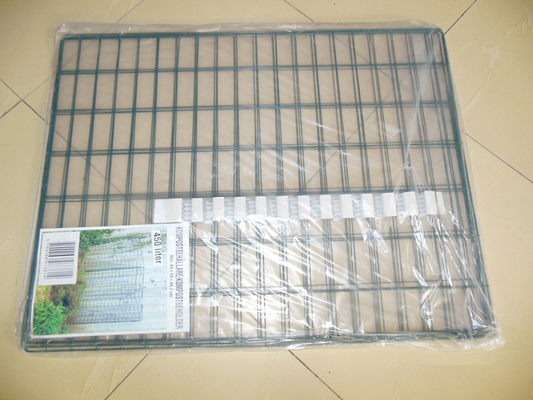 4 pcs Eco-Smart Wire Mesh Compost Bin con ventilación integrada para una descomposición aeróbica óptima Dinamarca Ventilación del mercado
